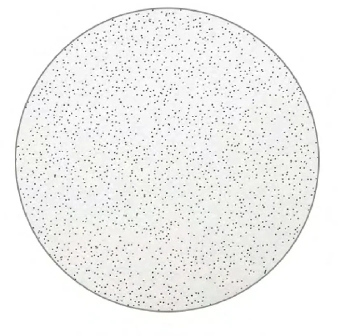 Snowdot mineral fiber tile pattern reference